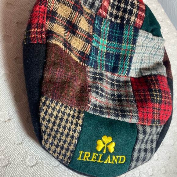 Vintage Ireland Irish Blessing Newsboy Wool Adjustable Made in Ireland - Picture 6 of 9